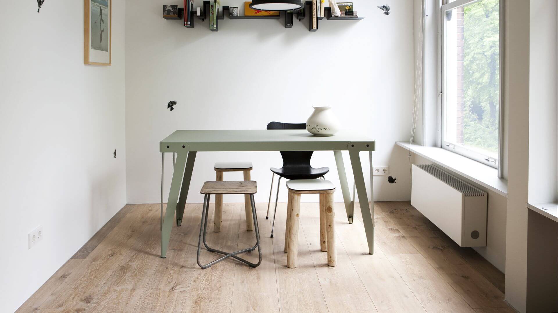 Houten planken vloer met een natuurlijke en tijdloze uitstraling